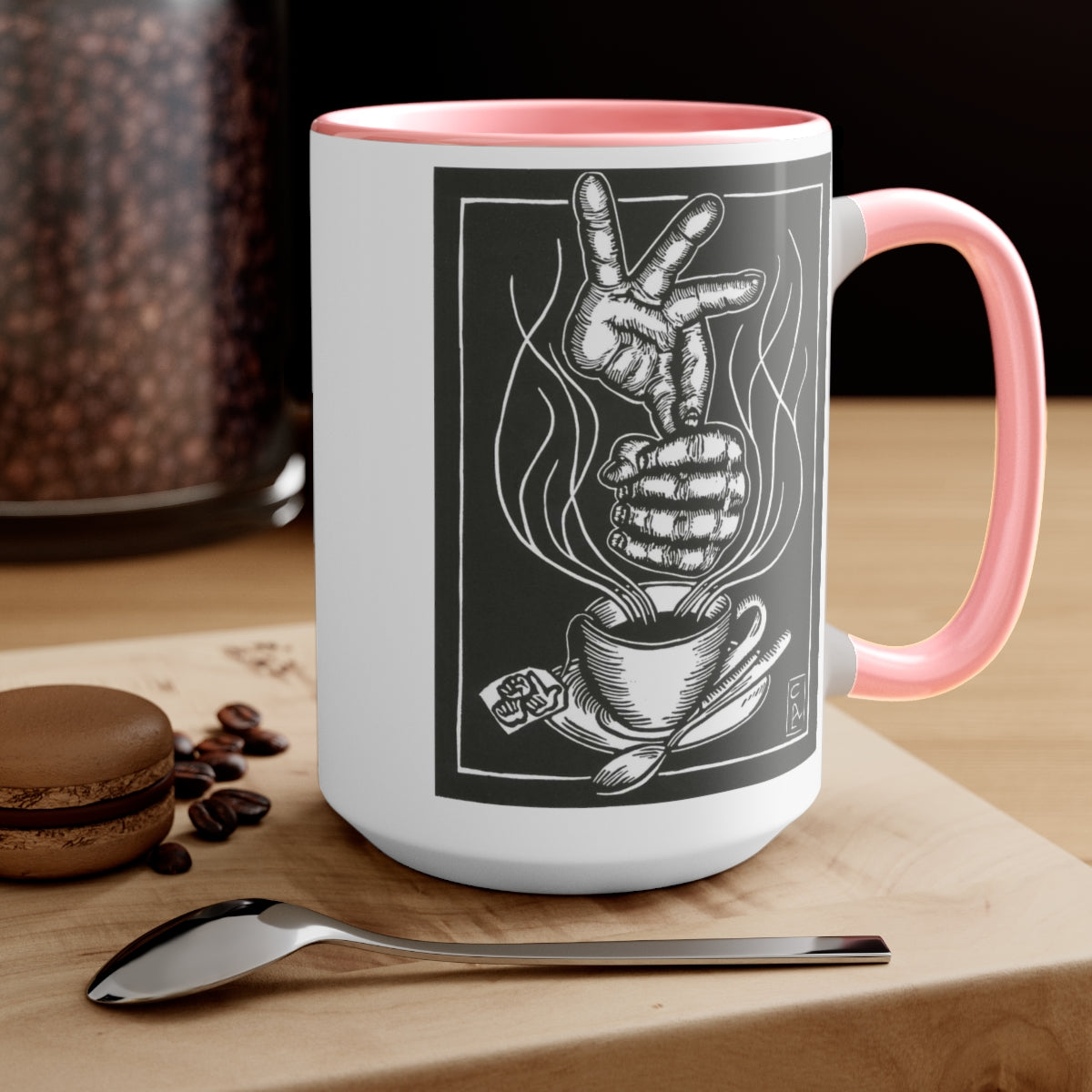 Tea mug - 15 oz - ASL - David Call Art