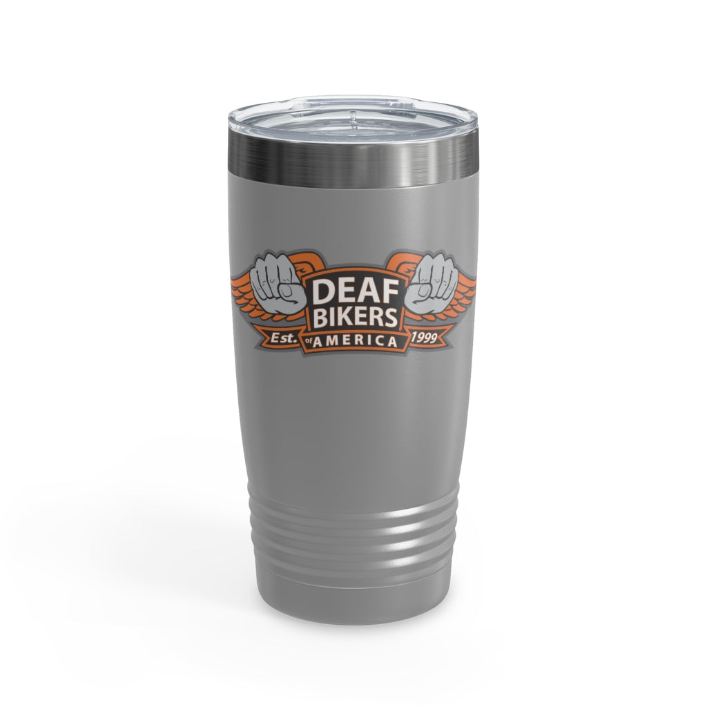 Deaf Bikers of America - Ringneck Tumbler, 20oz