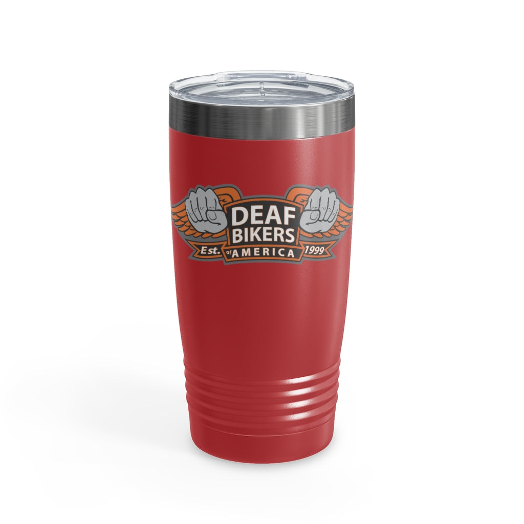 Deaf Bikers of America - Ringneck Tumbler, 20oz