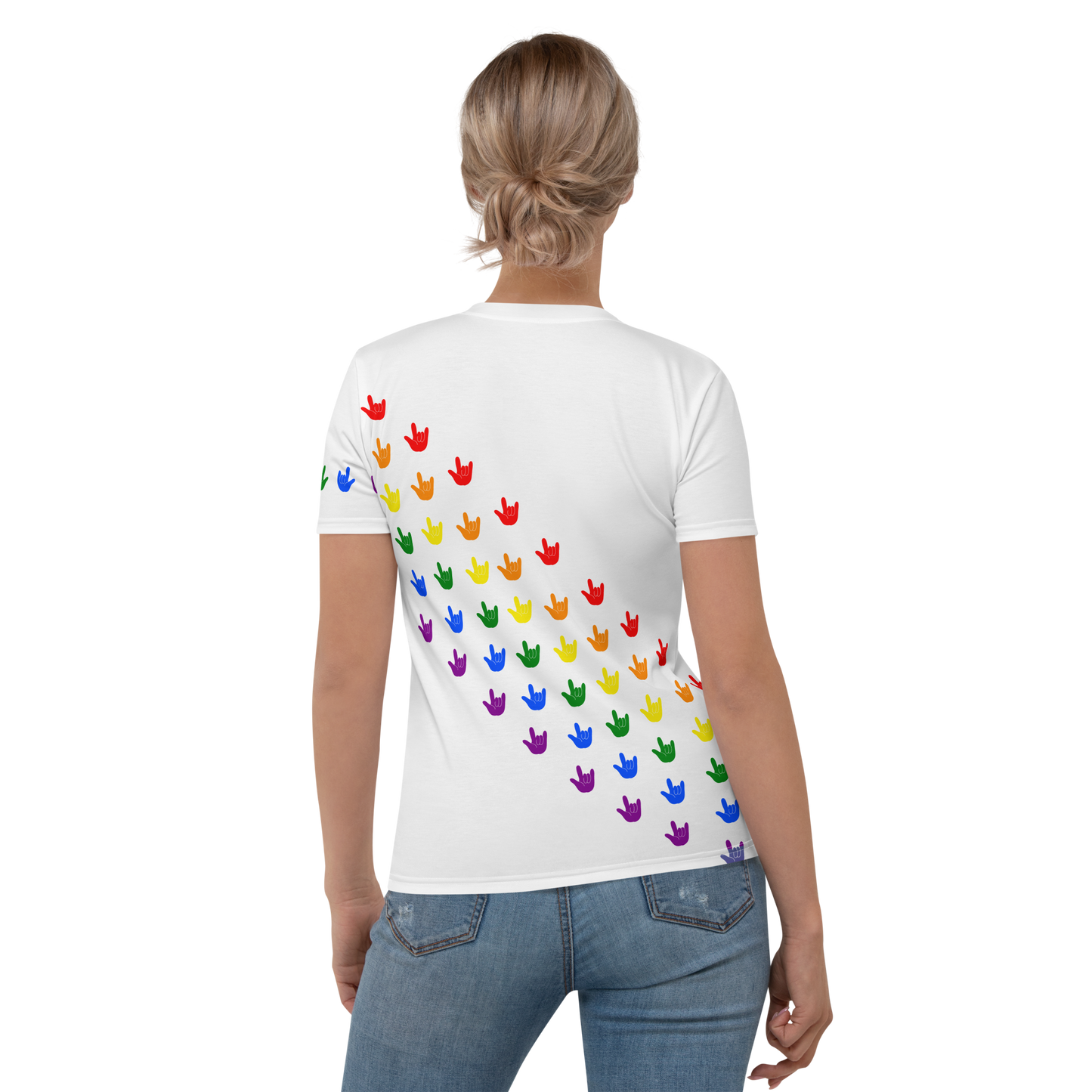 ASL ILY Pride - Women's T-shirt