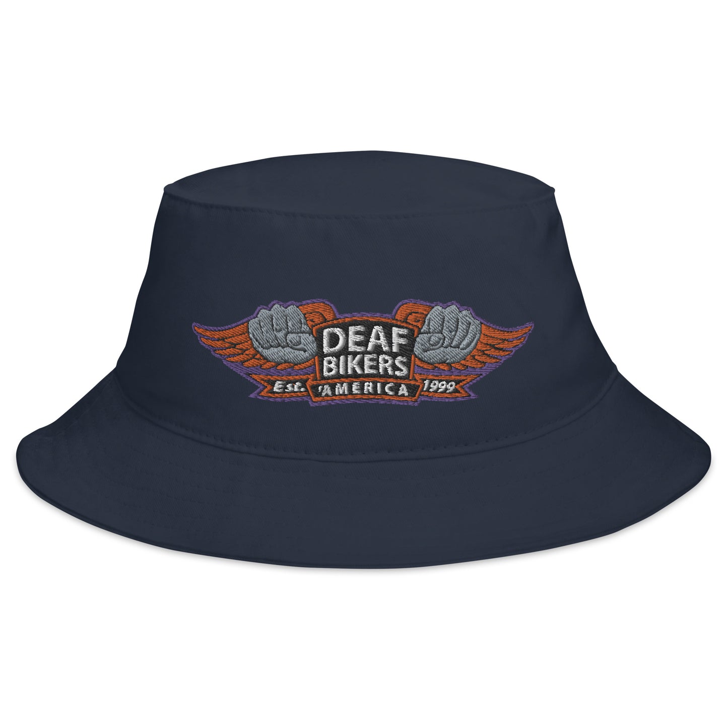 Deaf Bikers of America - Embroidered Bucket Hat
