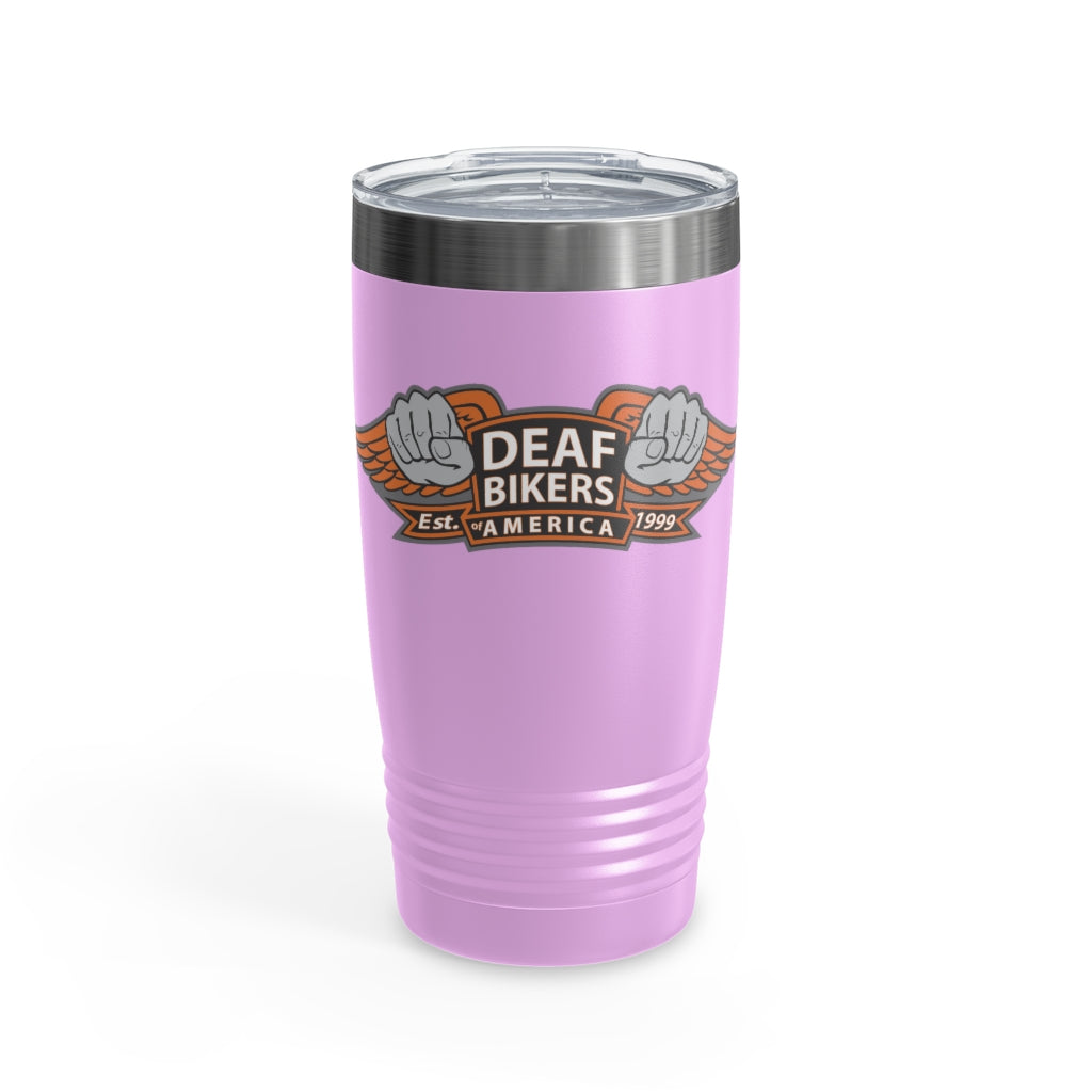 Deaf Bikers of America - Ringneck Tumbler, 20oz